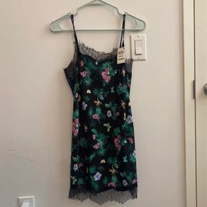 INC tropical print nightgown